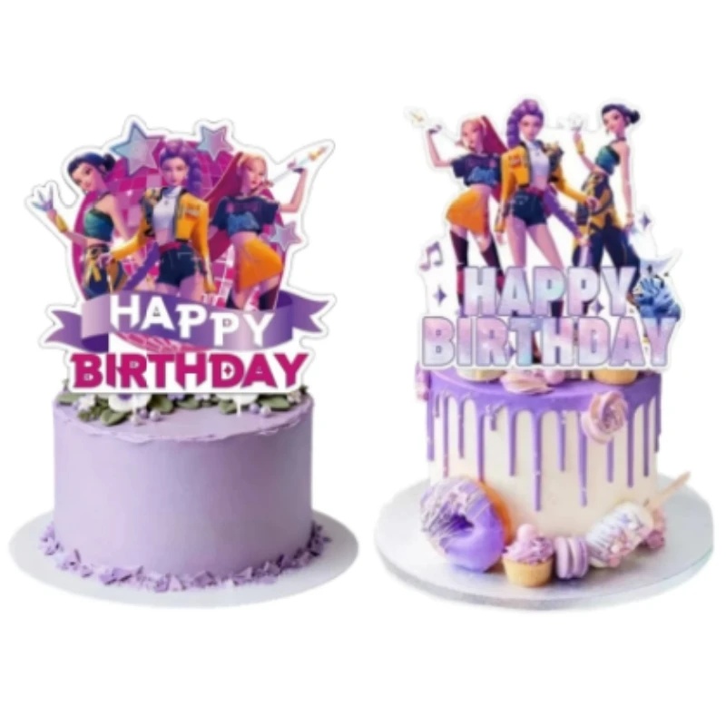 Supply Event - Adornos para Pastel de Anime Grils
