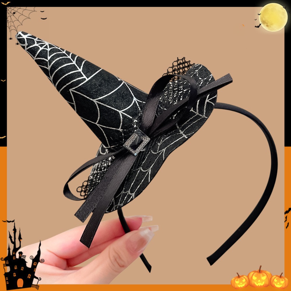 Party Hat Cone - Diadema de Halloween con diseño de