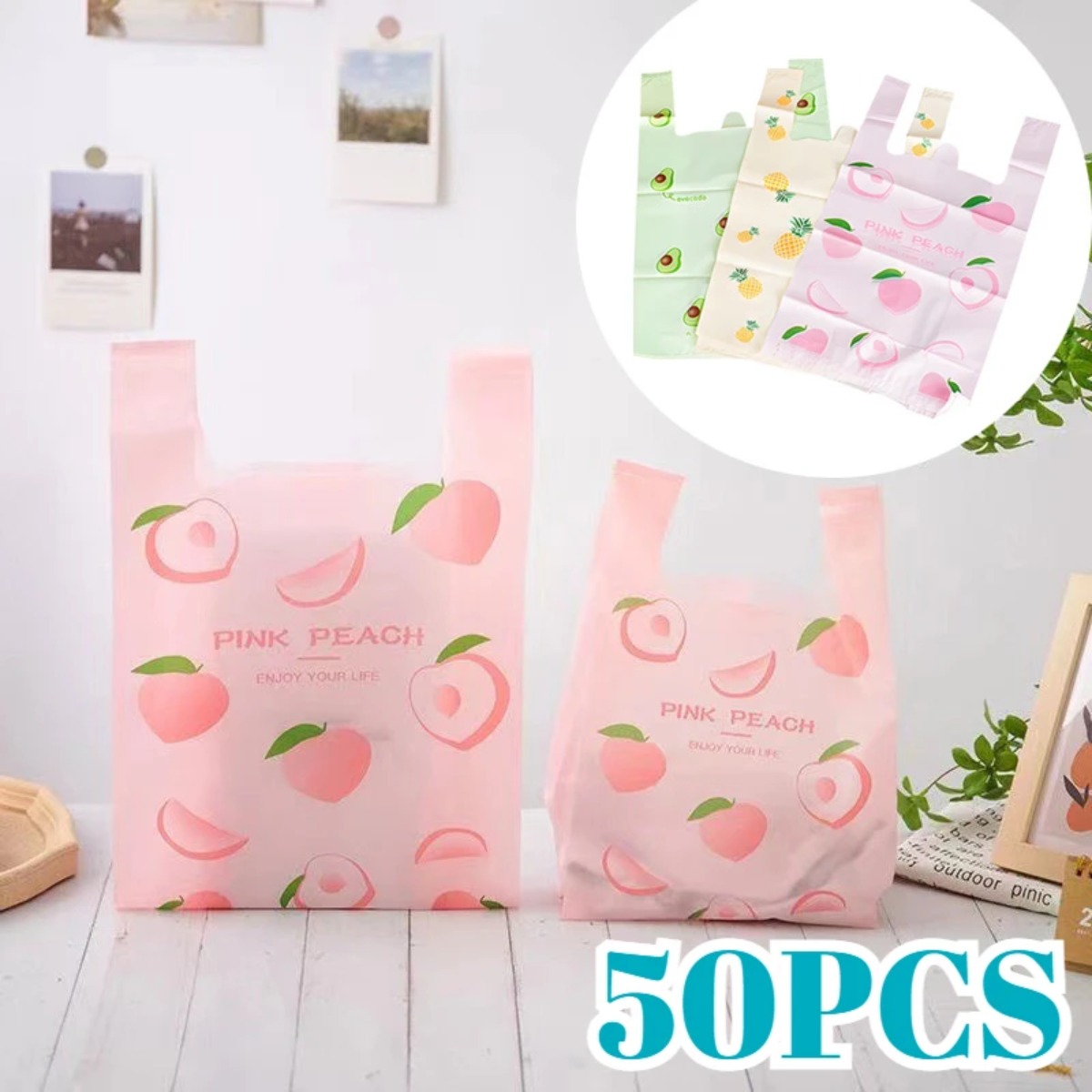 Paquete de 50 Bolsas de Plásti - Event Party Shop reseña y precio