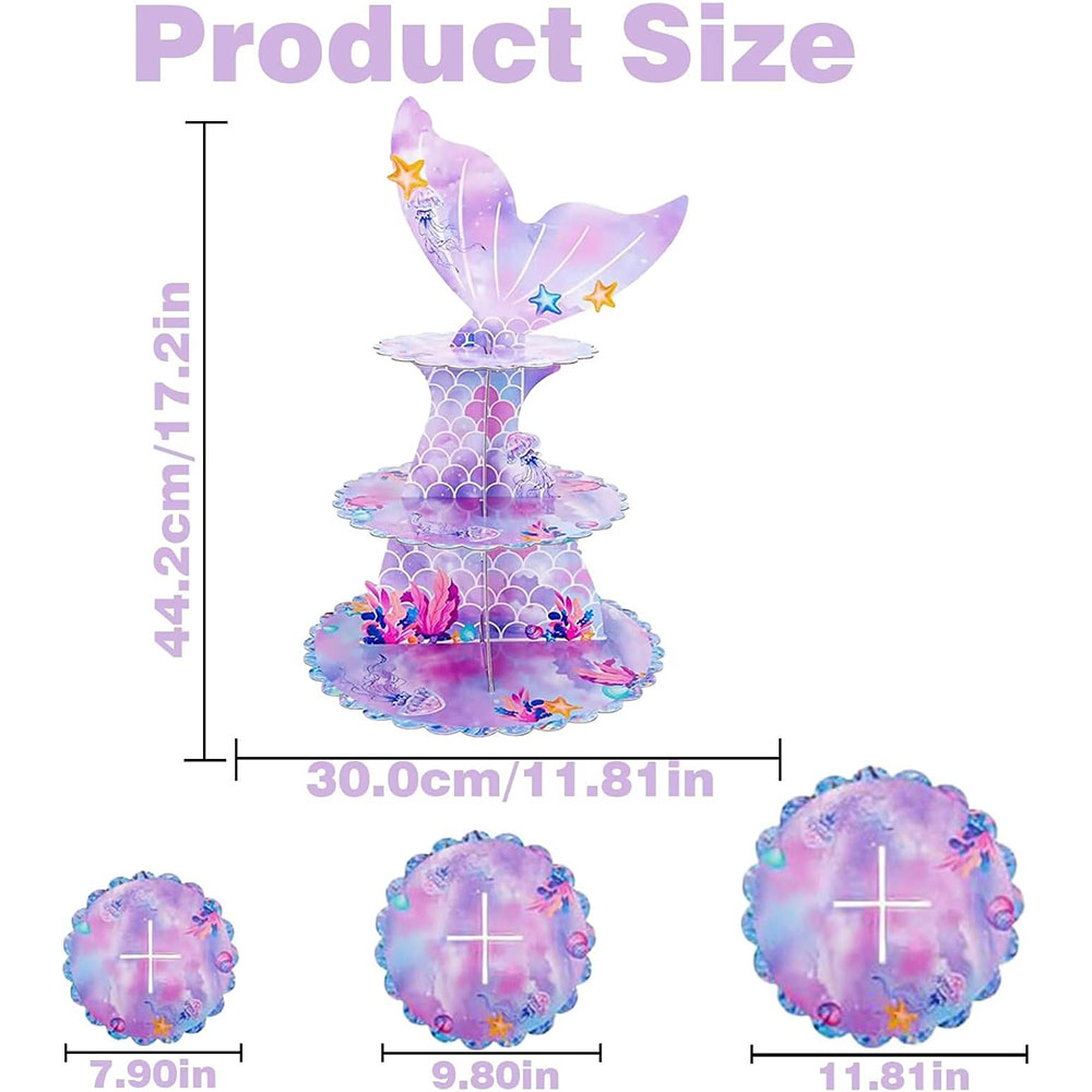 Soporte para Cupcakes de 3 Niv - Cupcake Stand Tier reseña y precio