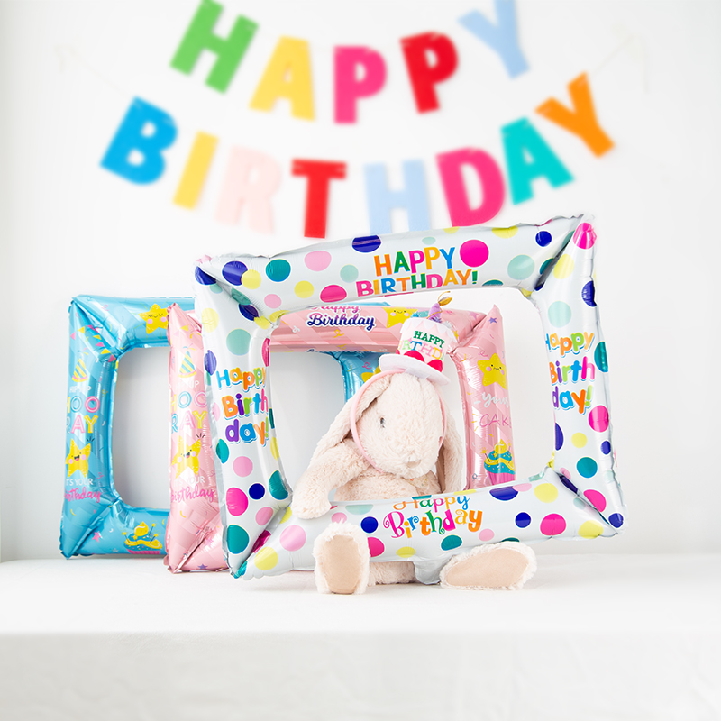 Globos con marco de fotos, dec - Photo Booth Frame reseña y precio