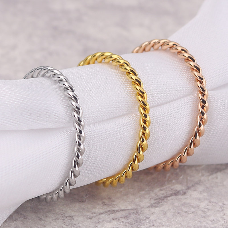 Anillo minimalista de acero in - Event Suppliers reseña y precio