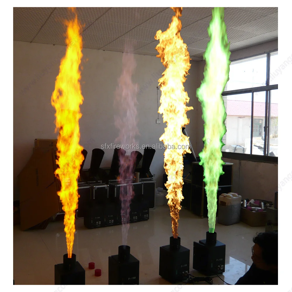Máquina de fuego DMX de 200w c - Confetti Cannon Tube reseña y precio