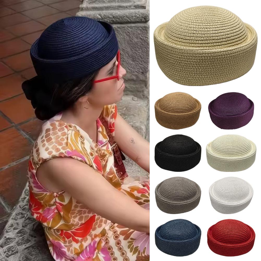 Sombrero de Paja de Color Sóli - Paper Straw Color reseña y precio