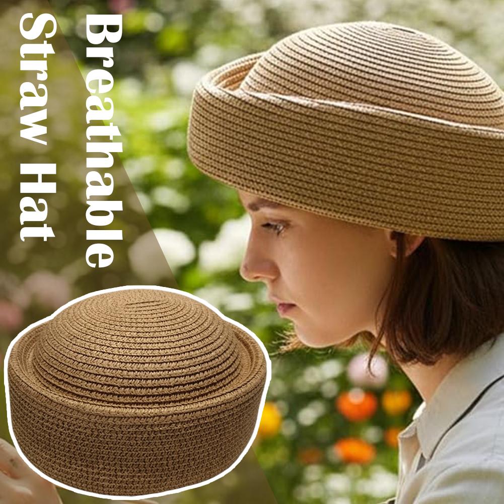 Sombrero de Paja de Color Sóli - Paper Straw Color reseña y precio